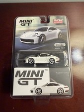Mini GT Mijo Exclusive #380 - Porsche 911 Carrera S: White (Blister Packaging)
