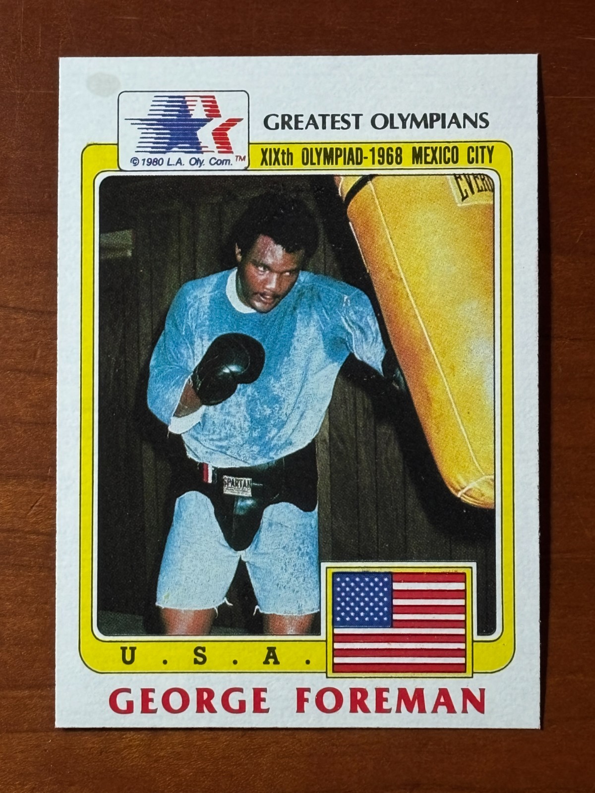 1983 George Foreman #19 Topps Greatest Olympians - Team USA Boxing