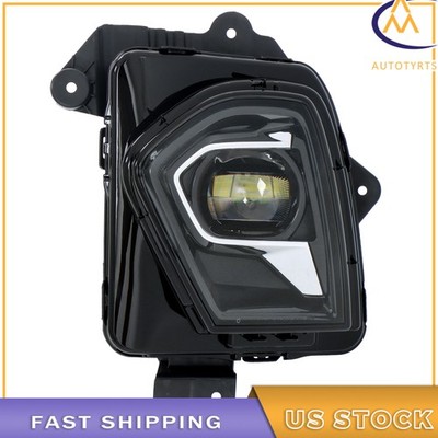 Driver Headlight Headlamp Assembly For Chevy Blazer 2023-2024 LED Black Housing
