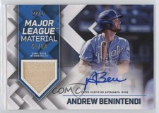 2022 Topps Series 2 Major League Material 40/50 Andrew Benintendi Auto 17ok