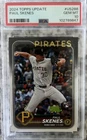 Paul Skenes 2024 Topps Update Rookie Card RC Pittsburgh Pirates #US288 PSA 10