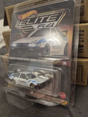 Hot Wheels Elite 64 Toyota Corolla Levin (AE86) Custom - Picture 3 of 4