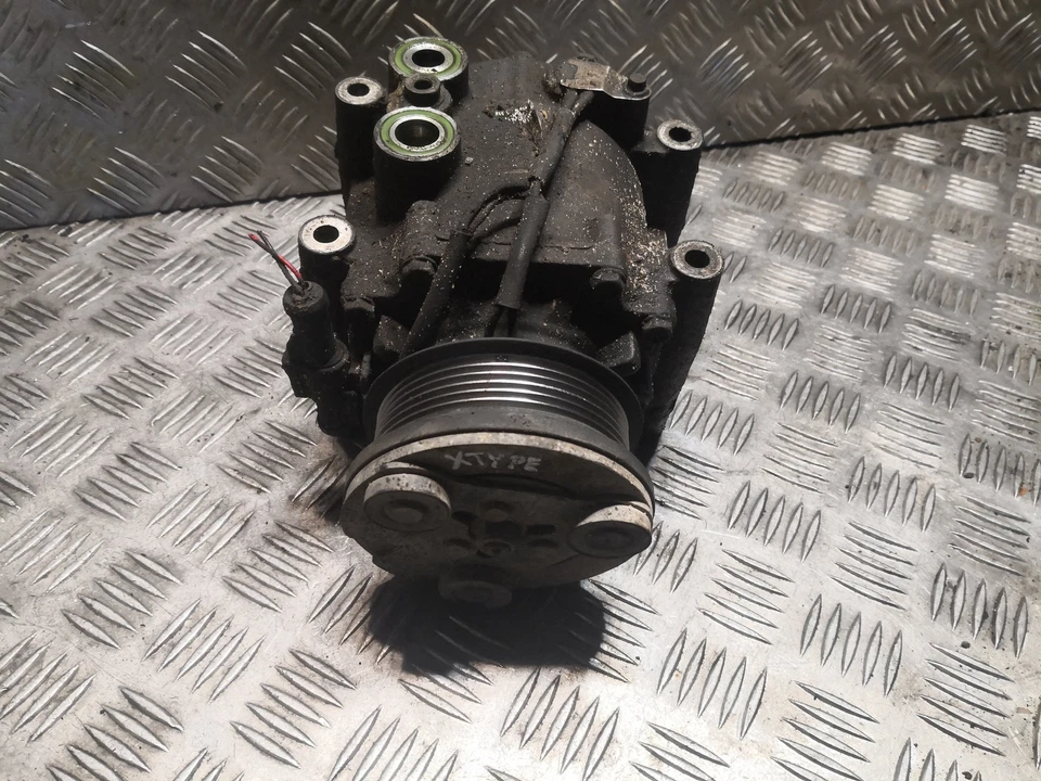 JAGUAR X-TYPE X400 Air Conditioner AC Pump 6R8319D629CA 3.0 Petrol - Image 3 of 4