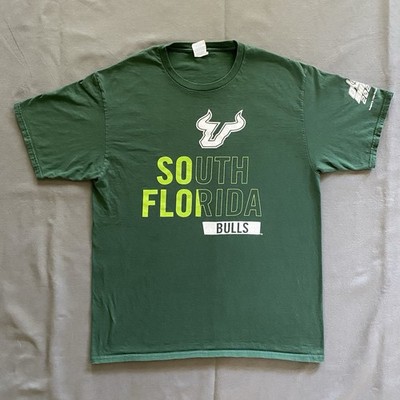 2020s USF Bulls T Shirt Mens Large Green NCAA College South Florida  Our Shirt 