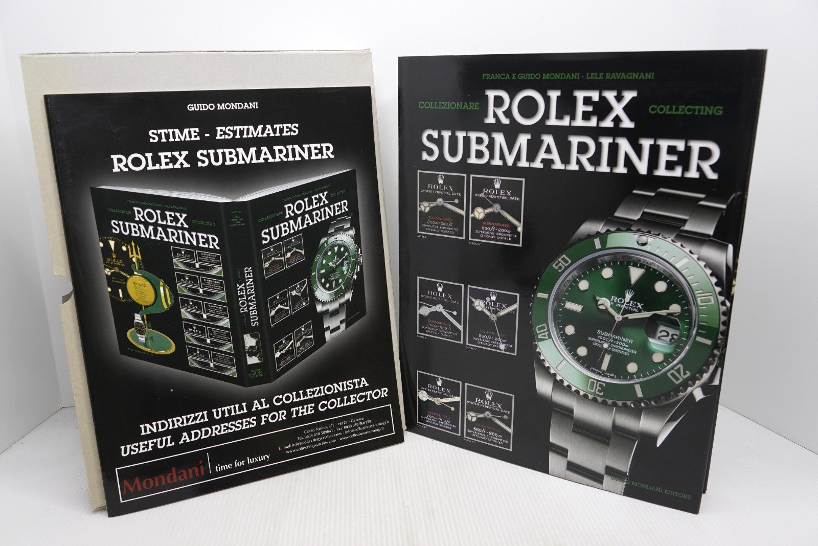 Mondani Collecting Rolex Submariner 2013 Complete Set Slipcase Estimate Booklet