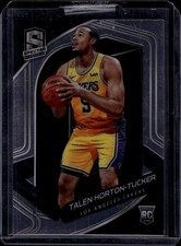 2019-20 Panini Spectra #111 Talen Horton-Tucker Los Angeles Lakers Rookie