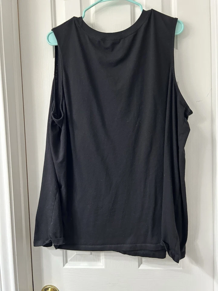 NUEVA Camiseta sin mangas Torrid 3 3X Colección Marilyn Monroe Negra Foto 3 de 4