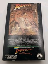 1982 Lucasfilm "Indiana Jones Raiders Of The Lost Arc" Beta Max Hi-Fi Video Tape