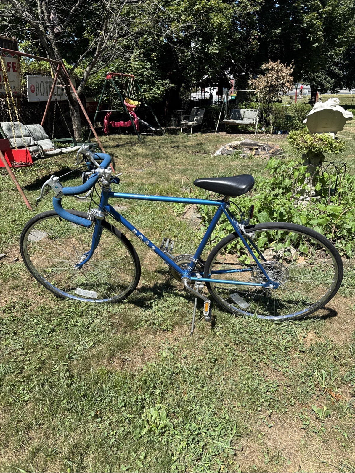 Ross Eurosport 1980's Men's Bike Blue 10 Speed Nice Conditio