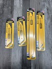 Lot Of 4 Dewalt Reciprocating Saw Blades, 6”, 9”, 12” 14, 18 TPI 5 Blades Each — photo 1