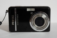 PENTAX Optio S12 12.0 MP Digital Camera Black For Parts Repair