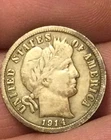 1914 Philadelphia Mint Silver Barber Dime
