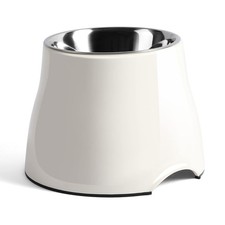 yoken Elevated Dog Bowls, Prevention of Vertebrae L 860ML/3cup , Cream White