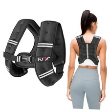 Weighted Vest Woman, 5/10/12/15/20/25/30 LB Womens Weight Vest for 5 LB Black