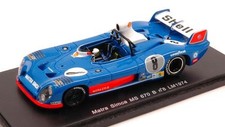 Spark Matra Simca Ms670b Team Gitanes N 8 24h Le Mans 1974 J.p.jaussaud B.wollek J.dolhem 1:43 S3553