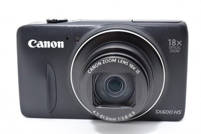 【動作未確認】Canon PowerShot SX600 HS デジカメ Canon PowerShot SX600 HS 16.0MP Digital Camera - Black for sale