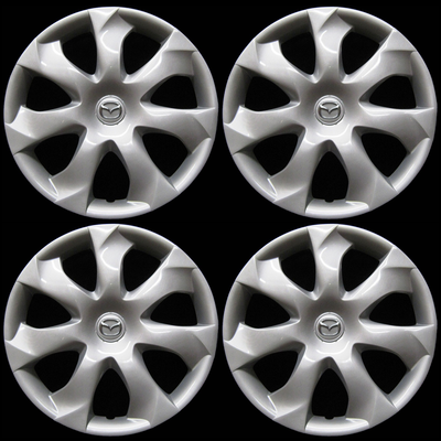 A-3 Hubcap Set for Mazda CX-3, Mazda3 2014-2022 Genuine OEM 16-in