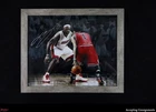 LeBron James Autograph Signed Heat 16 x 20 Photo AUTO 38/100 Upper Deck UDA COA