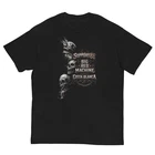 01 Hells Angels Scull Chains Black T-Shirt Support 81