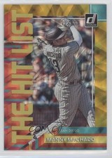 2022 Panini Donruss The Hit List Gold 29/99 Manny Machado #THL-11 0i8b