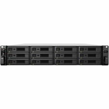 NAS-Netzwerk-Speicher Synology RS3621XS Octa Core Schwarz