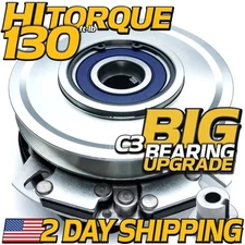HiTorq BIGBearing Billet Pulley PTO Clutch for Husqvarna 539105804 Dixon 5219-23