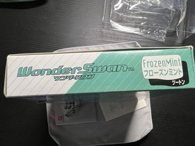 WonderSwan Console Frozen Mint CIB Complete In Box US SELLER