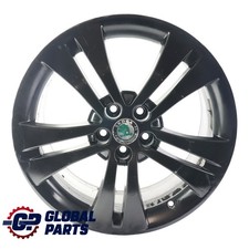 Skoda Fabia MK2 Alu Felge Schwarz 17" 7J ET:41 5x100 Trinity 5J0601025HA