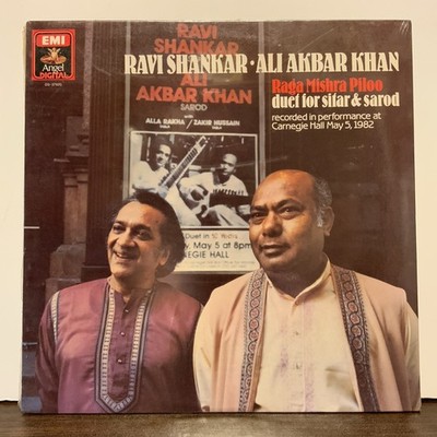 Ravi Shankar · Ali Akbar Khan   Raga Mishra Piloo Duet For Sitar & Sarod LP NEW!