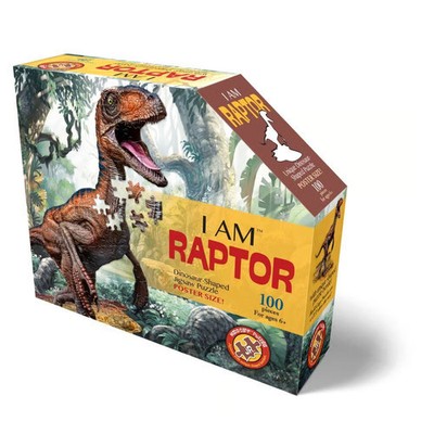 e11even,  I AM Raptor 100 Piece Puzzle
