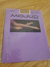 MOJUD 9 1/2 Seamless Stockings Nylons Kayser Roth Tumbleweed Color