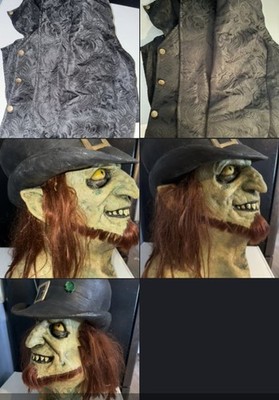 The Horror Dome Lucky Leprechaun Hand Painted Latex Halloween Full Mask