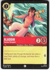 Aladdin Fearless Navigator 112/204 Azurite Sea Disney Lorcana