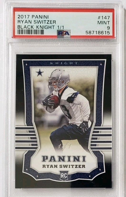 Ryan Switzer Panini #147 Black Knight 1/1
