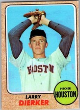 1968 Topps - High # Larry Dierker #565 - Houston Astros