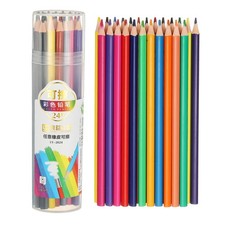 24 Colors Colored Pencils Set, Erasable Color Pencils