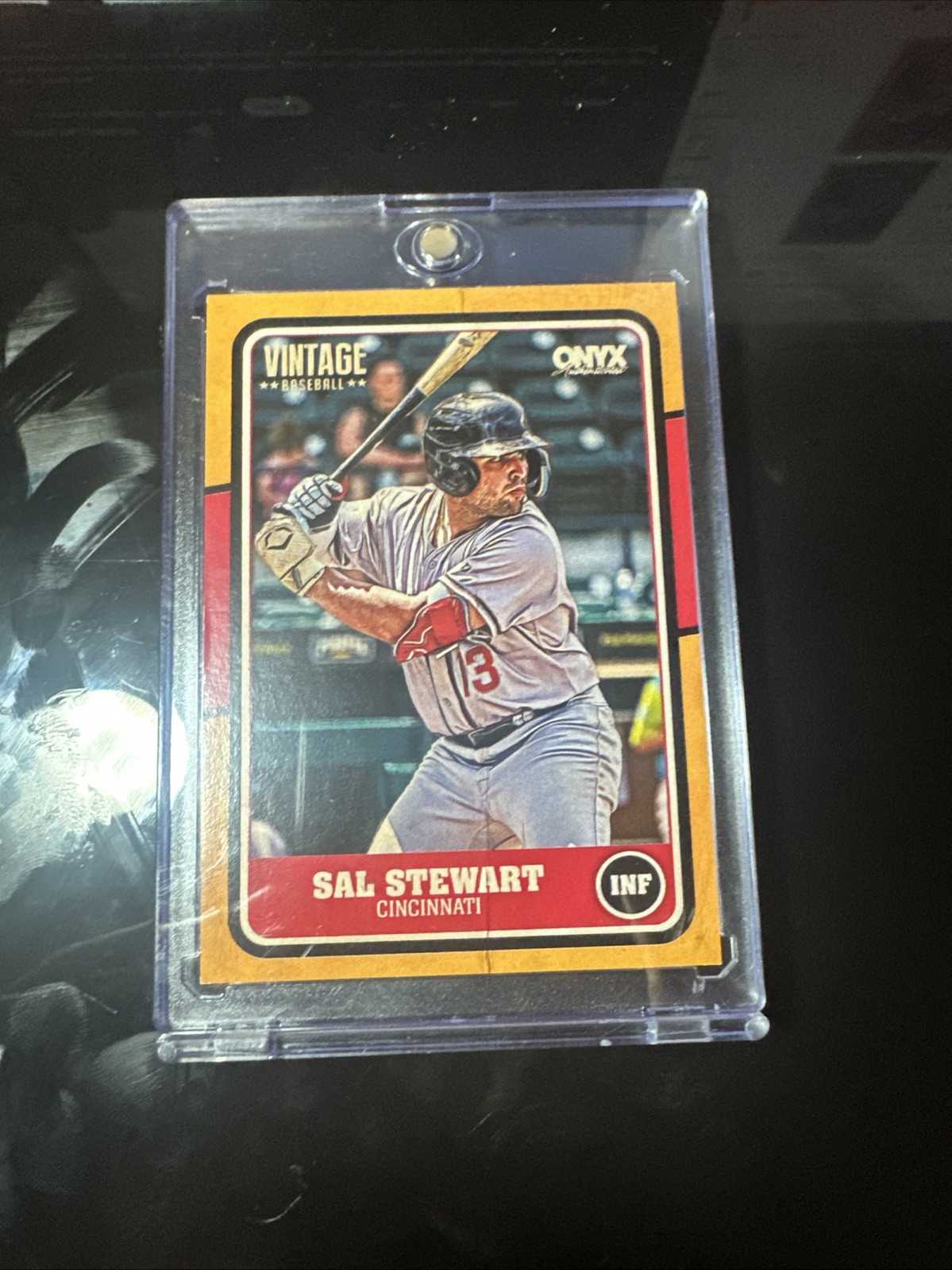 Carte à Collectionner Onyx Vintage 2025 Sal Stewart #VASAST - Baseball
