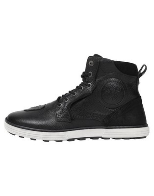 John Doe Shifter 42 Motorrad Sneaker XTM Fiber CE Leder Motorradschuhe Schwarz
