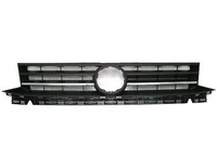 Gitter Grill Vorne FÜR VW Caddy 2015-2020 Schwarz MIT 2 Verchromten Zierleiste