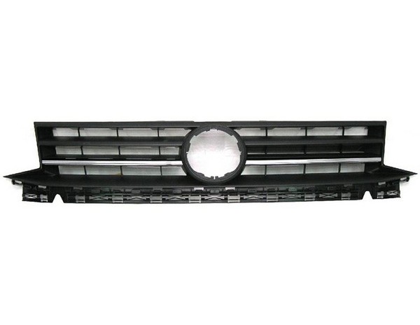 Gitter Grill Vorne FÜR VW Caddy 2015-2020 Schwarz MIT 2 Verchromten Zierleiste-image
