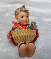 Vintage Goebel “Let’s Sing” Figurine -Boy with Accordion #110-0