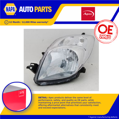Headlight Headlamp Right ALH2038 Apec 811300D120 Genuine Top Quality Guaranteed