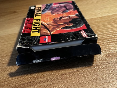 Final Fight (Super Nintendo, 1991) BOXED w/reg card TESTED CLEANED - Picture 6 of 12