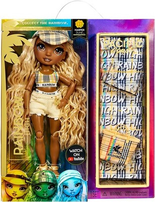 Rainbow High Pacific Coast Puppe mit Zubehör Meer NEU