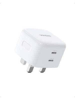 UGREEN USB C Ladegerät 65W Stecker GaN Schnellladen Laptop weiß