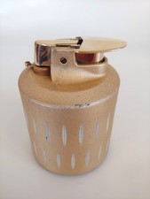 Accendino da tavolo Ronson Varaflame Venus metà secolo tono oro funzionante vintage USA