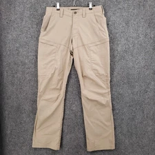 5.11 Tactical Pants Mens 32x32 Beige Apex Cargo Flat Front Work Utility Outdoor