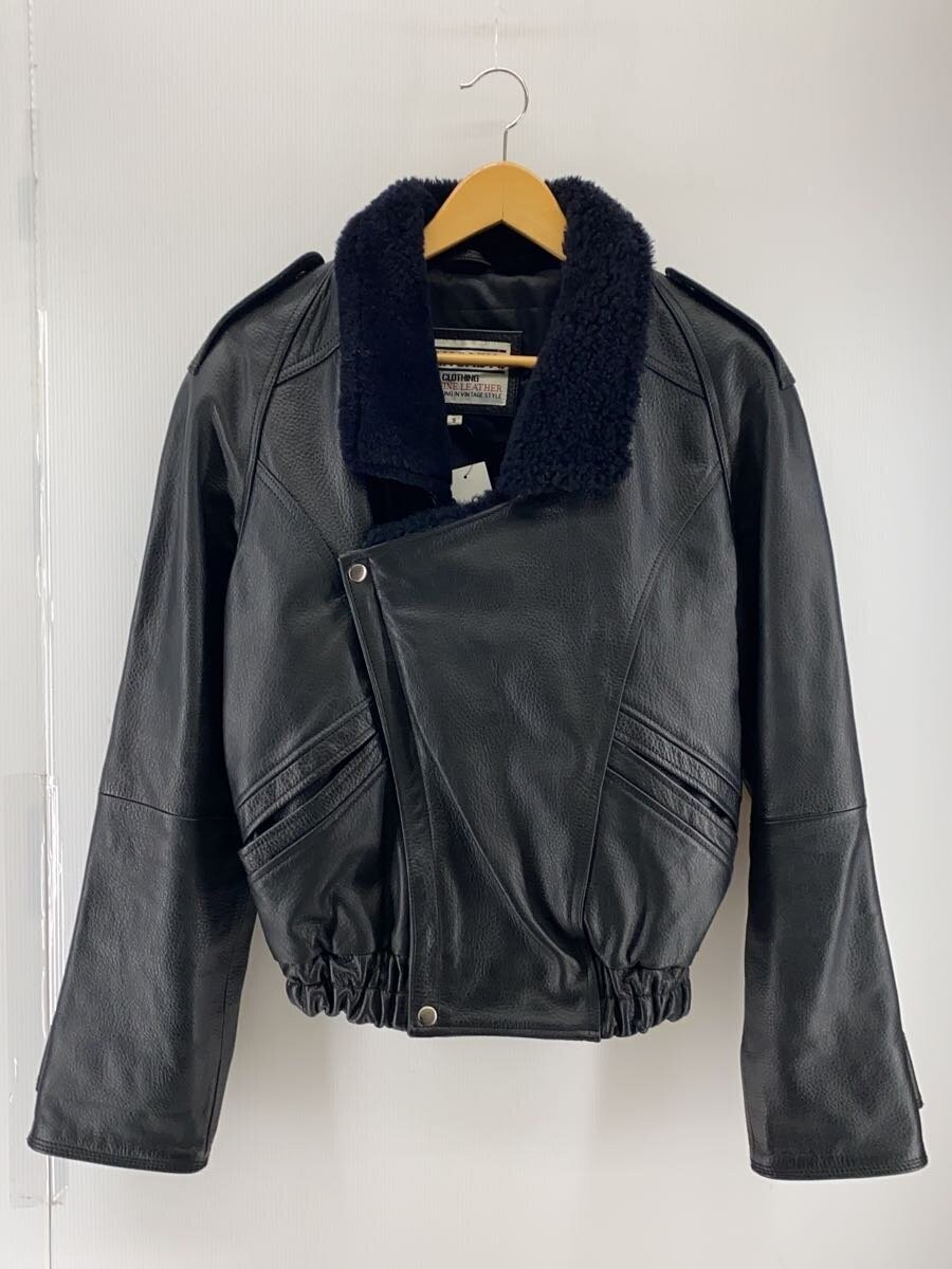 Max Cady S Double Riders Jacket/S/Leather/Blk 3569