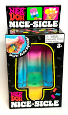100 Authentic NEEDOH Nice-Sicle Popsicle Squishy Pink/Blue Viral Sensory Toy