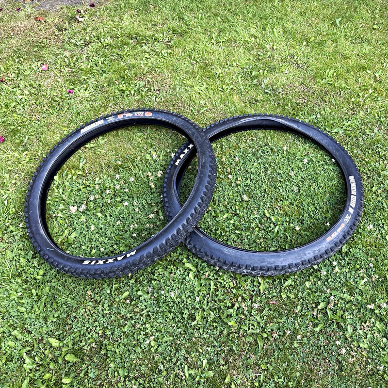 Maxxis Assegai 29in and Minion DHr 2 29in mtb tires